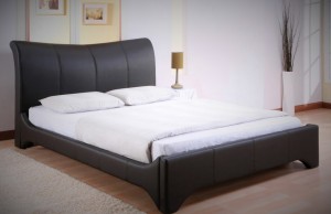 Wooden bed frame