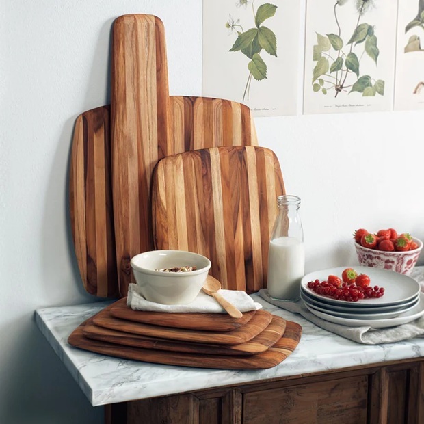 Teakhaus Elegant Long Cutting Board 57x13x1.5cm