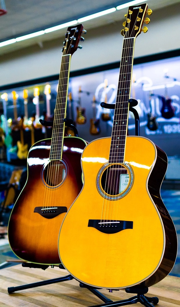 Yamaha acoustic guitars